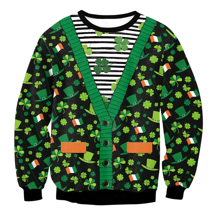 CloverJacket St. Patrick’s 3D Sweater