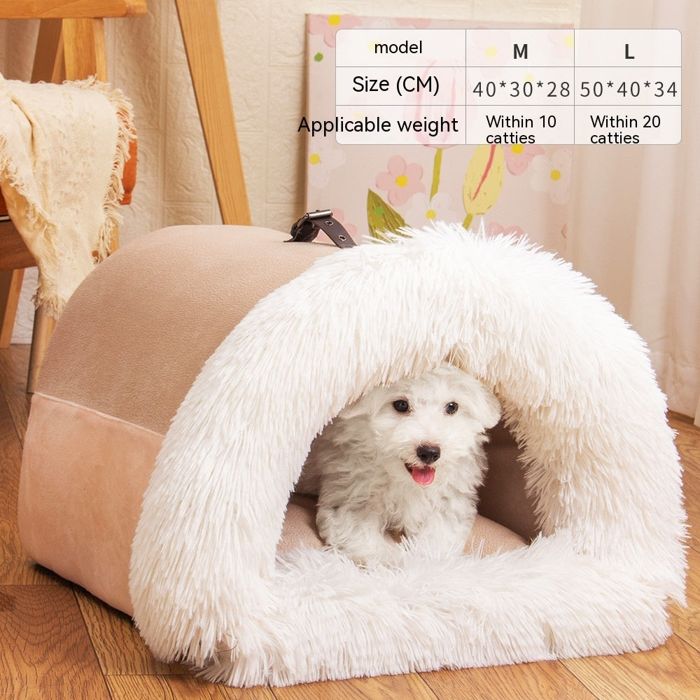 SnugNest Portable Pet Bed