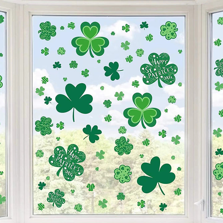 CloverCling St. Patrick’s Window Stickers