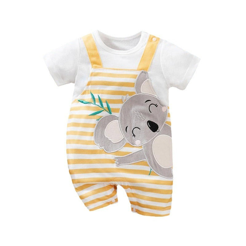 RainbowClimb Baby Girl Summer Jumpsuit