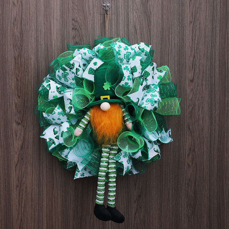 CloverGarland St. Patrick’s Doll Decor