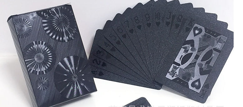 DiamondDeal Black Poker Cards