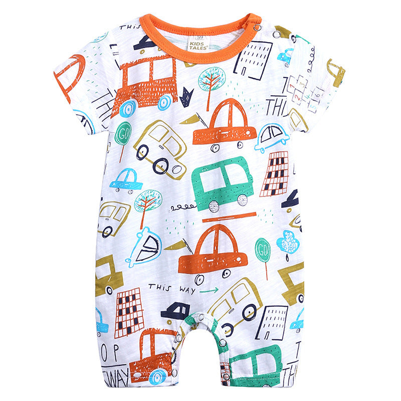 DoodleDash Baby Short-Sleeve Romper