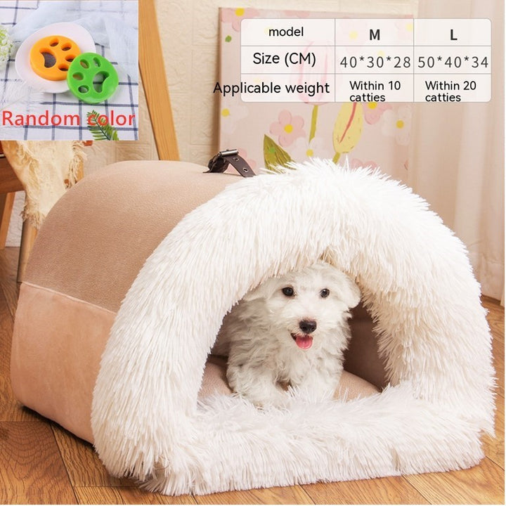 SnugNest Portable Pet Bed