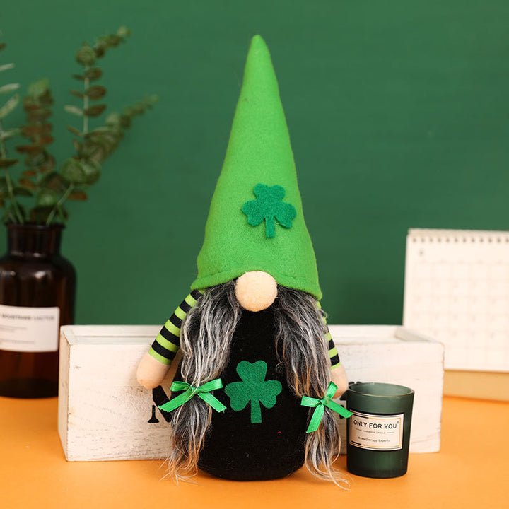 CloverGnome Irish St. Patrick’s Day Green Hat Gnome