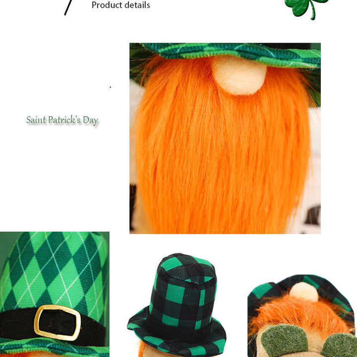 PaddyGnome Irish St. Patrick’s Day Green Hat Gnome