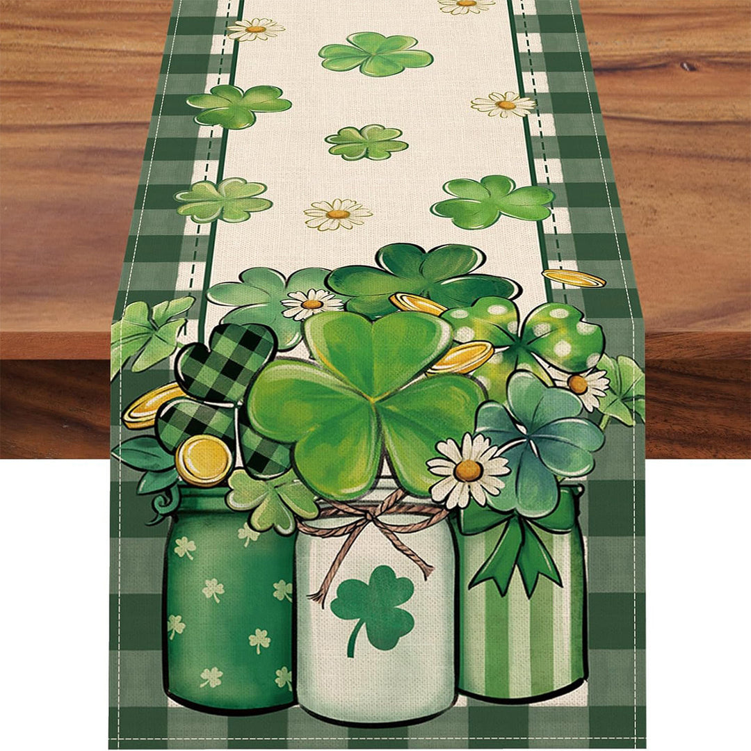 CloverRun St. Patrick’s Table Runner