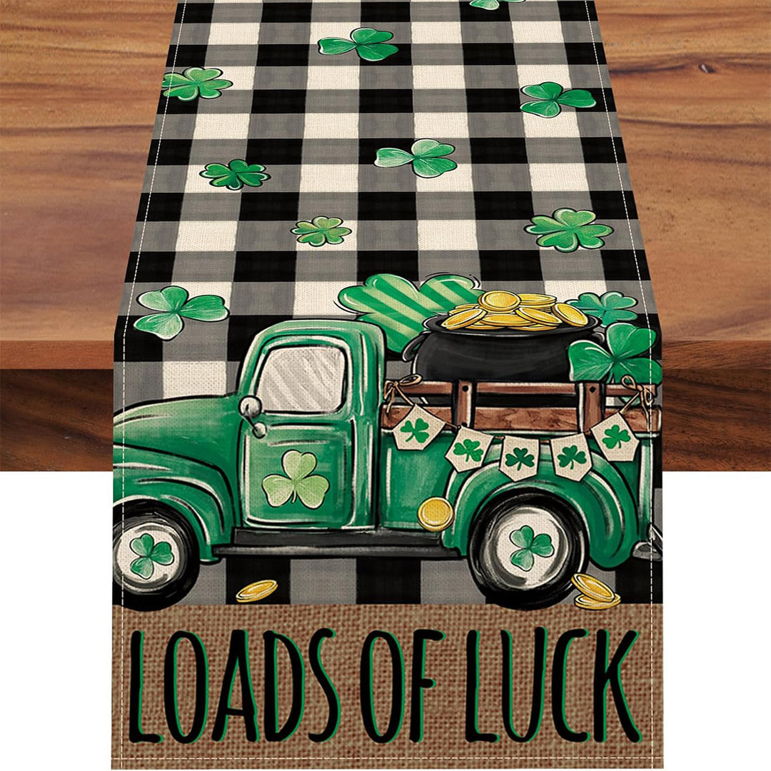 CloverRun St. Patrick’s Table Runner