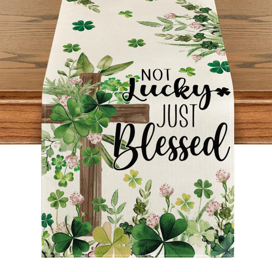 CloverRun St. Patrick’s Table Runner