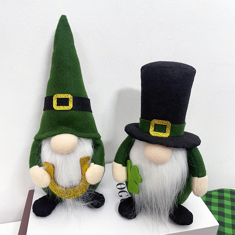 HatDoll St. Patrick’s Green Hat Doll