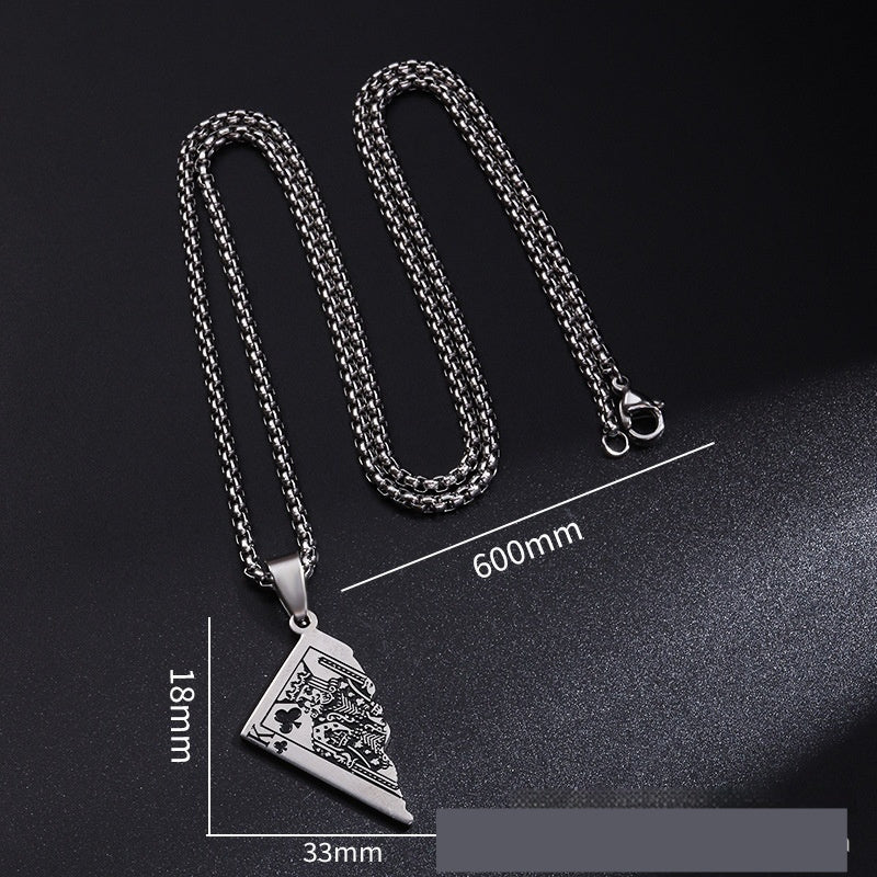 ThaiAce Poker Pendant Necklace