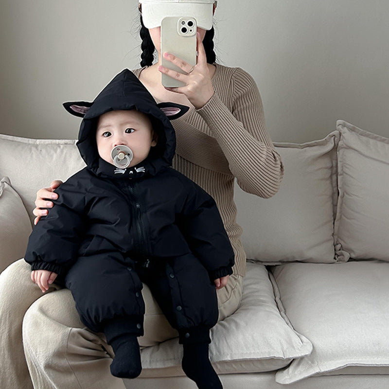 SnugStep Baby Thick Winter Jumpsuit