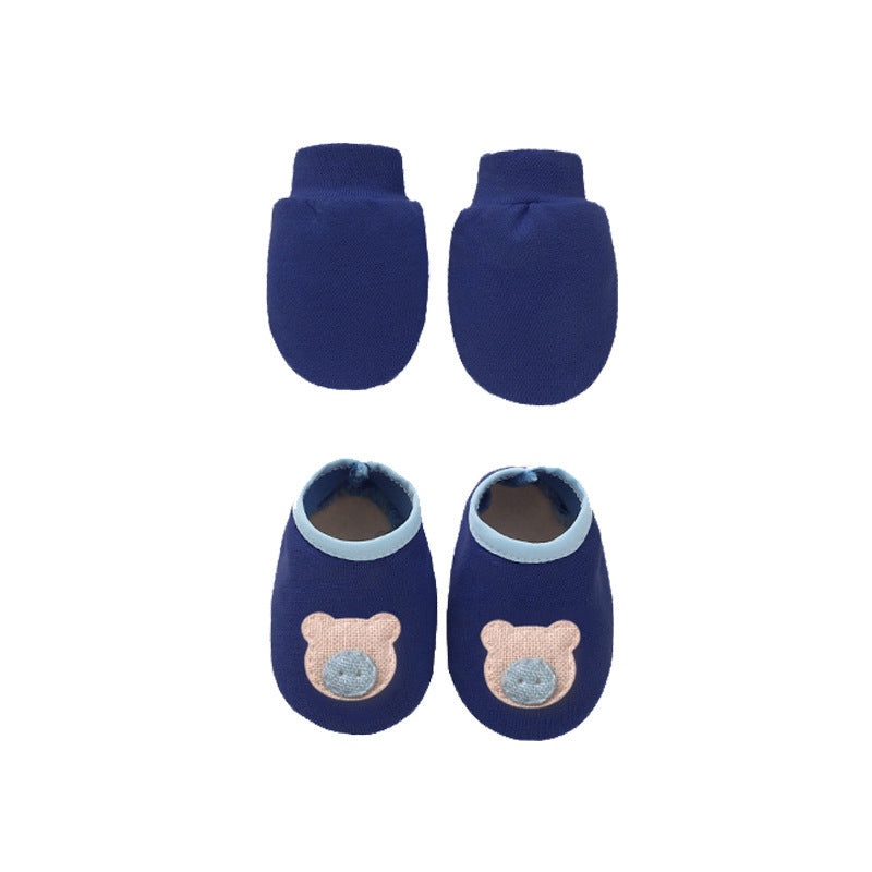 SnugHands Baby Cotton Gloves & Foot Covers