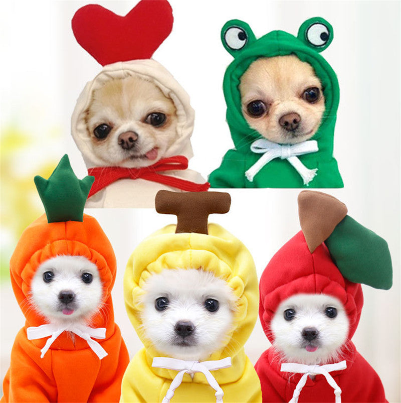 FruitFuzz Cute Dog Hoodies