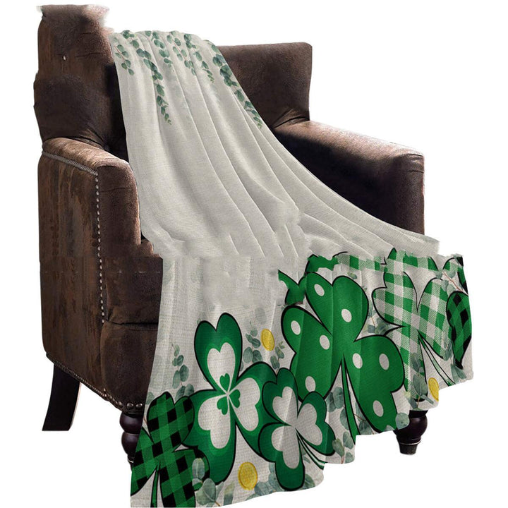 LuckWrap St. Patrick’s Flannel Blanket