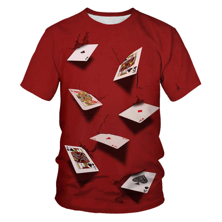 KingPrint Poker All-Over Tee