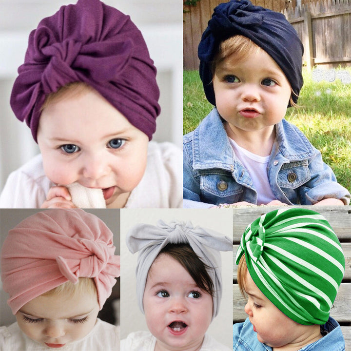 KnotGlow Baby Solid Color Headgear