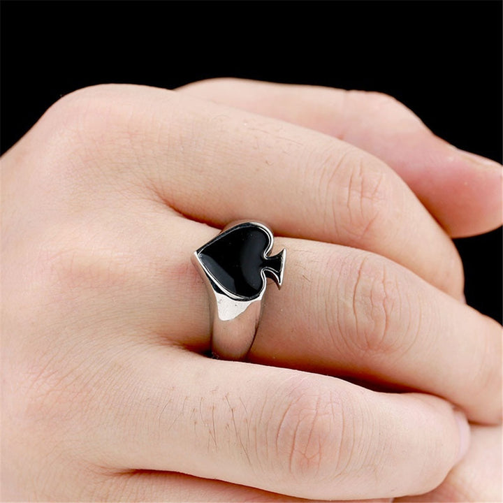 FortuneAce Spade 13 Ring