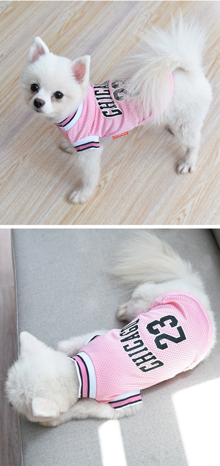 MeshPaw Basketball Dog Vest