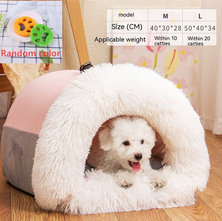 SnugNest Portable Pet Bed