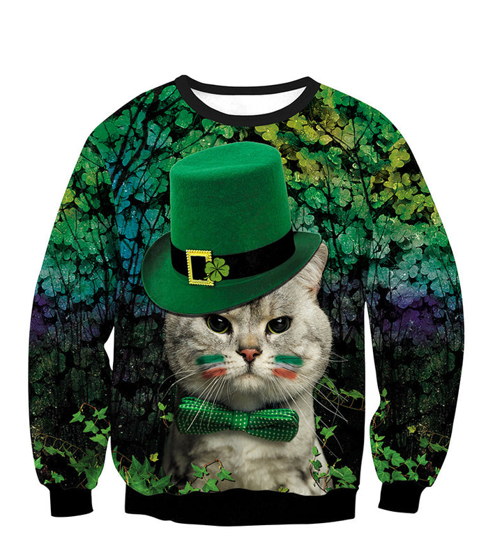 DinoPat St. Patrick’s Sweater