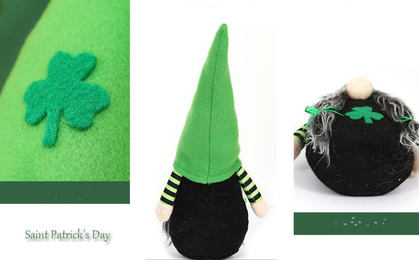 CloverGnome Irish St. Patrick’s Day Green Hat Gnome