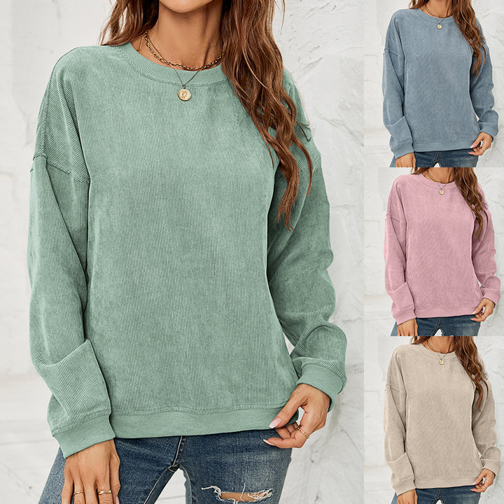 CozyChic Corduroy Sweatshirt