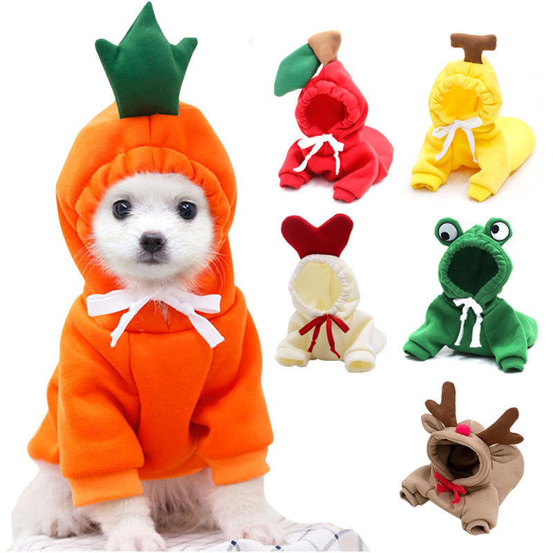 FruitFuzz Cute Dog Hoodies