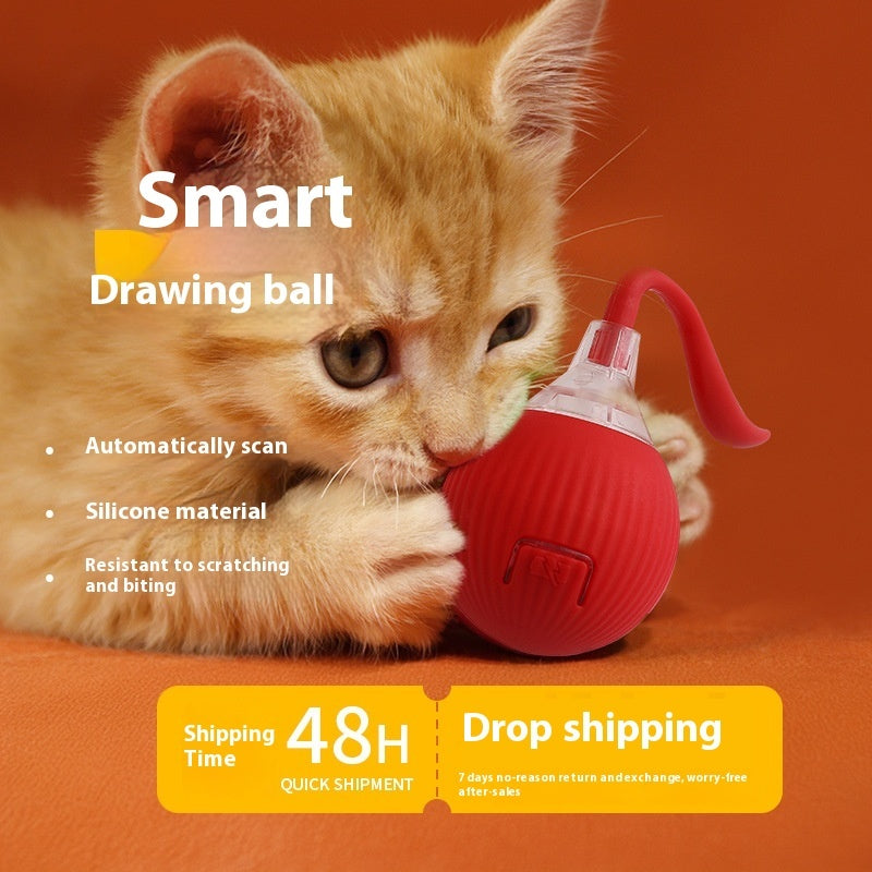 PurrRoll Interactive Cat Toy Ball