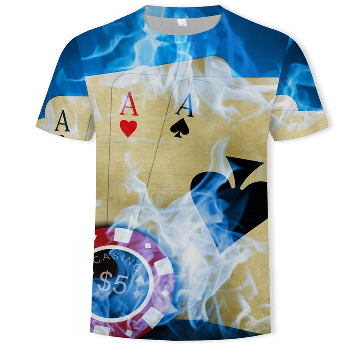 KingPrint Poker All-Over Tee