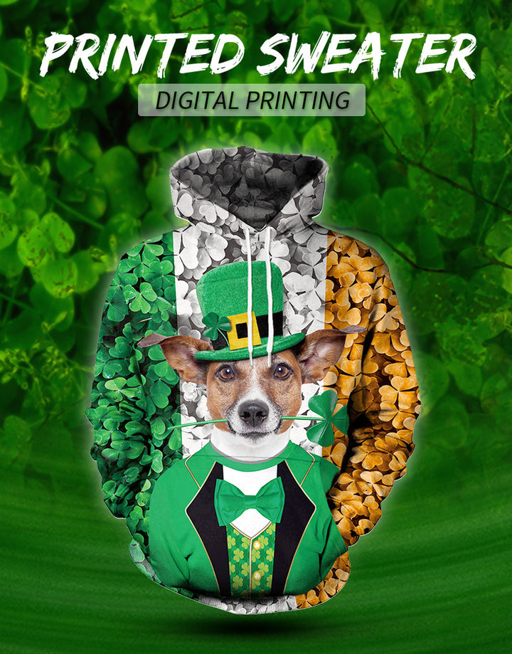 PattyPaw St. Patrick’s Animal Hoodie