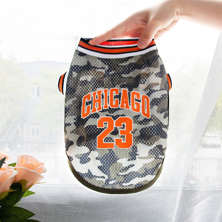 MeshPaw Basketball Dog Vest