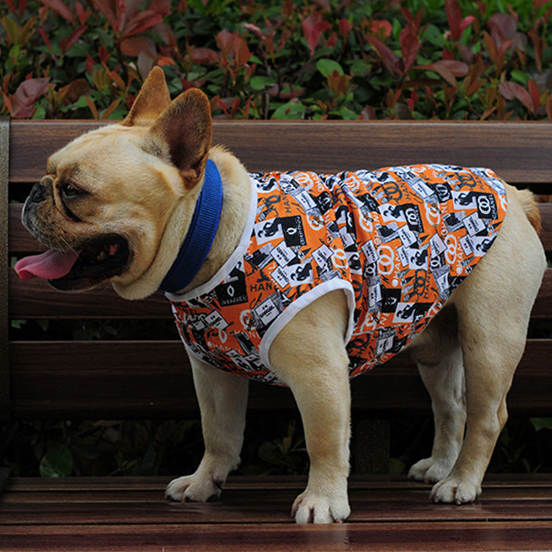 SunnyPaws Dog Summer Printed Vest