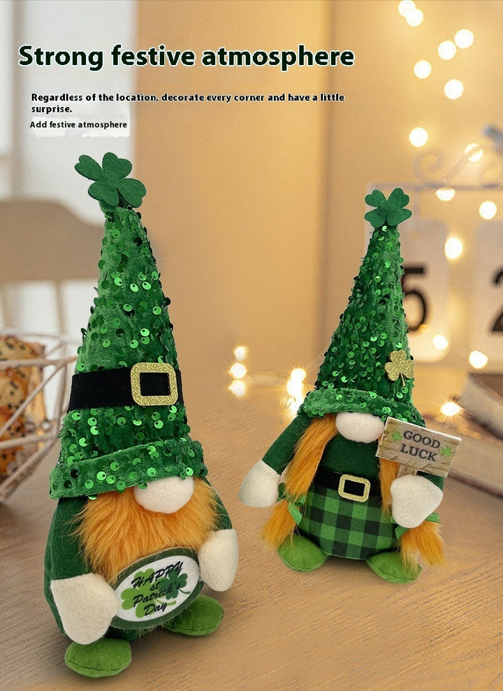 ShamrockDoll Irish St. Patrick’s Day Ornament