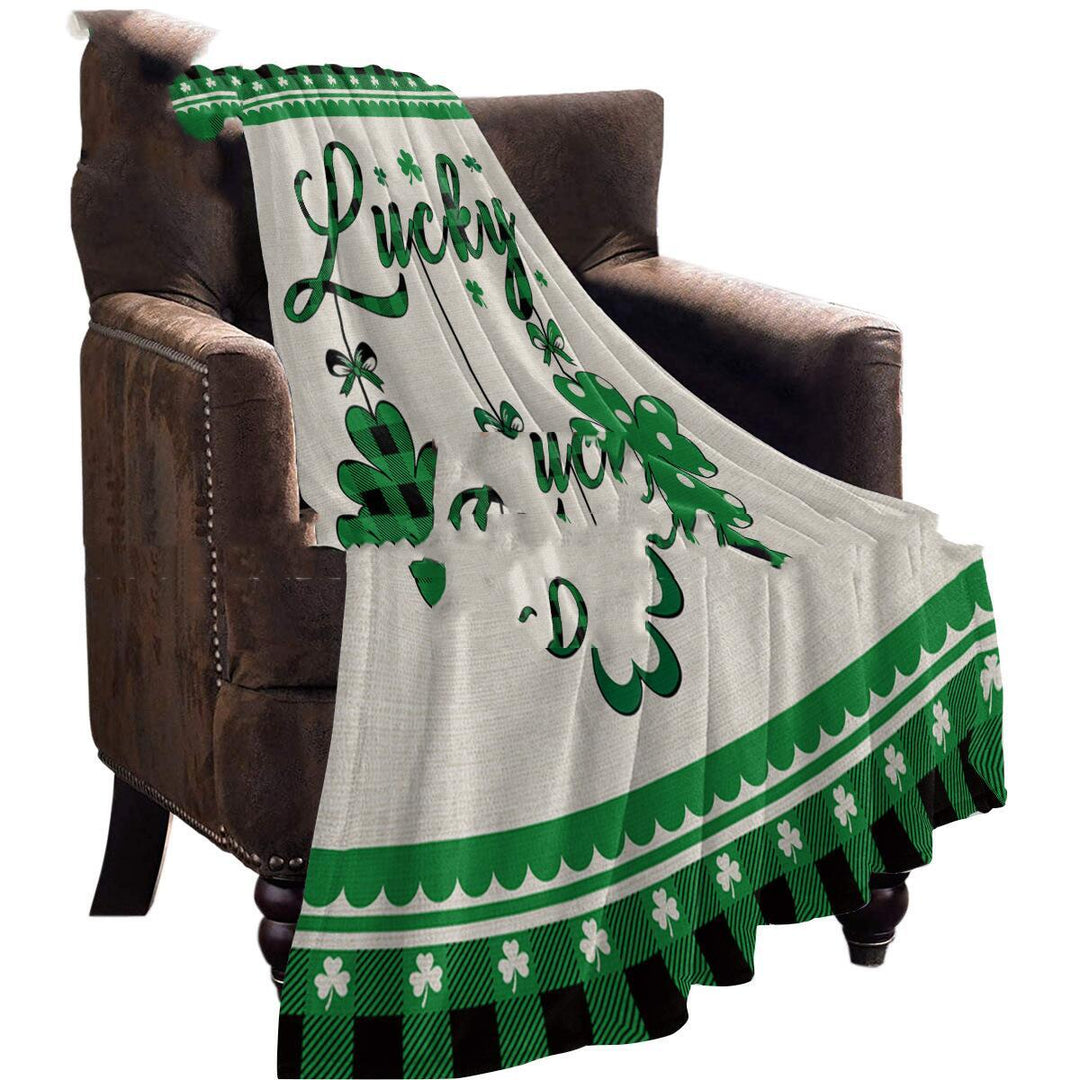 LuckWrap St. Patrick’s Flannel Blanket